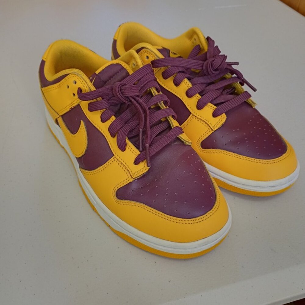 Size 9.5 - Nike Dunk Low Retro Arizona State Sun Devils 2022 - Picture 8 of 10